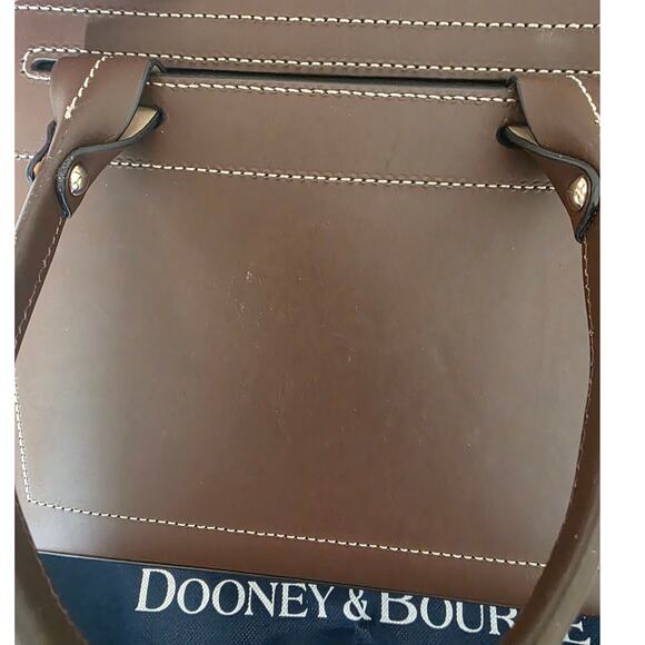 Dooney & Bourke Leather Chestnut Domed Satchel HandBag Purse NEW BBECN1469 - Picture 6 of 10